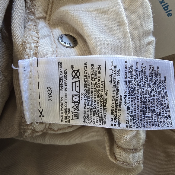 Old Navy Men's Slim Built-In Flex Jeans – 34x32 – NWT - Picture 4 of 5